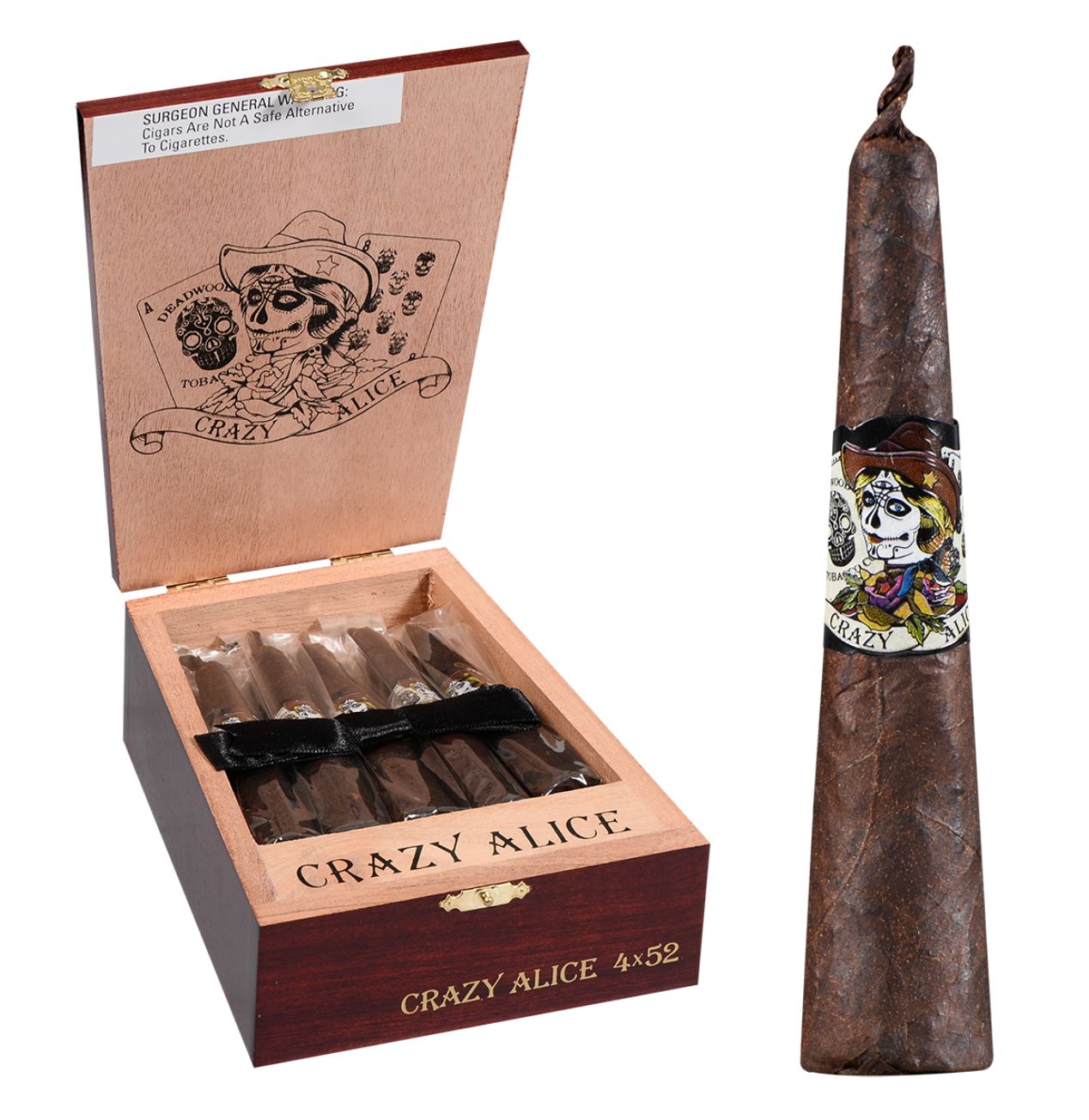 Deadwood Cigar Co. Crazy Alice 4x52