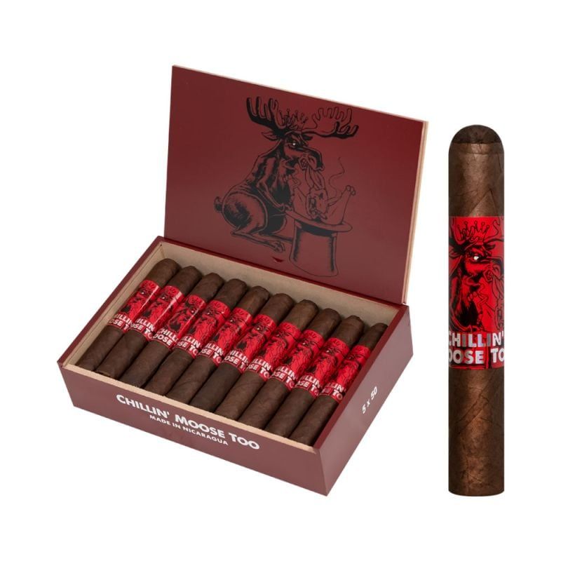Chillin' Moose Too Robusto 5x50