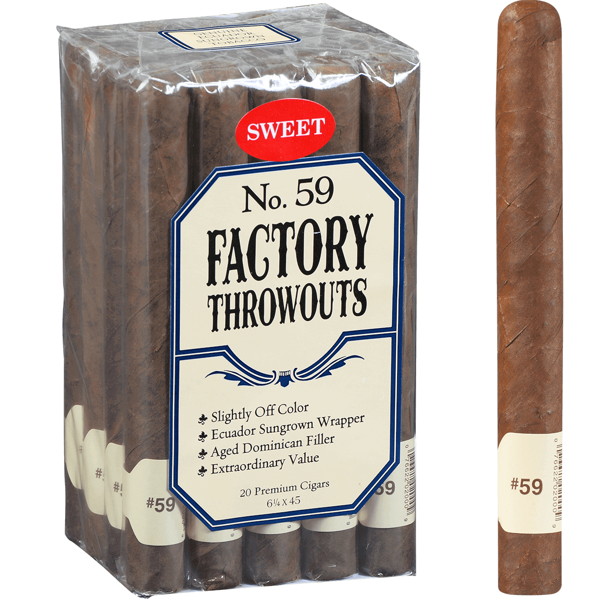 No. 59 Factory Throwouts Sweets