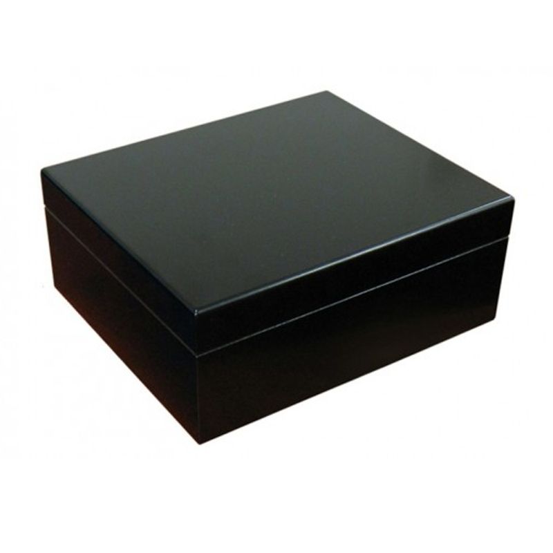 Chalet Black 25-50 Count Humidor