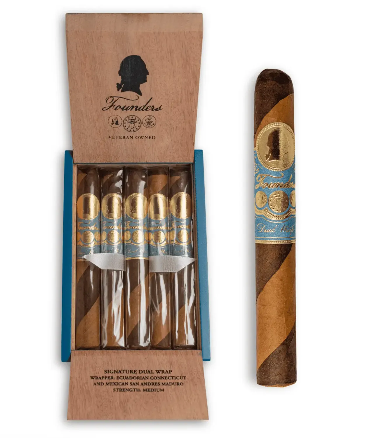 Founders Signature Dual Wrap Toro 6x50
