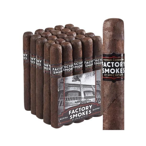 Factory Smokes Maduro Toro 6x52