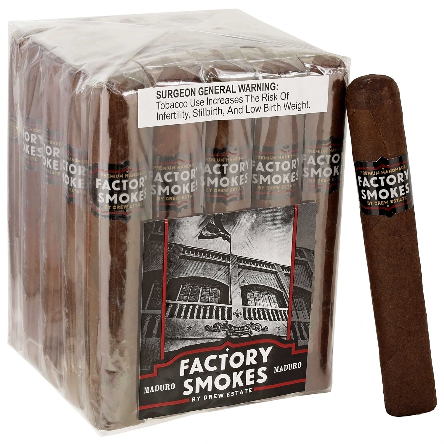 Factory Smokes Maduro Gordito 6x60