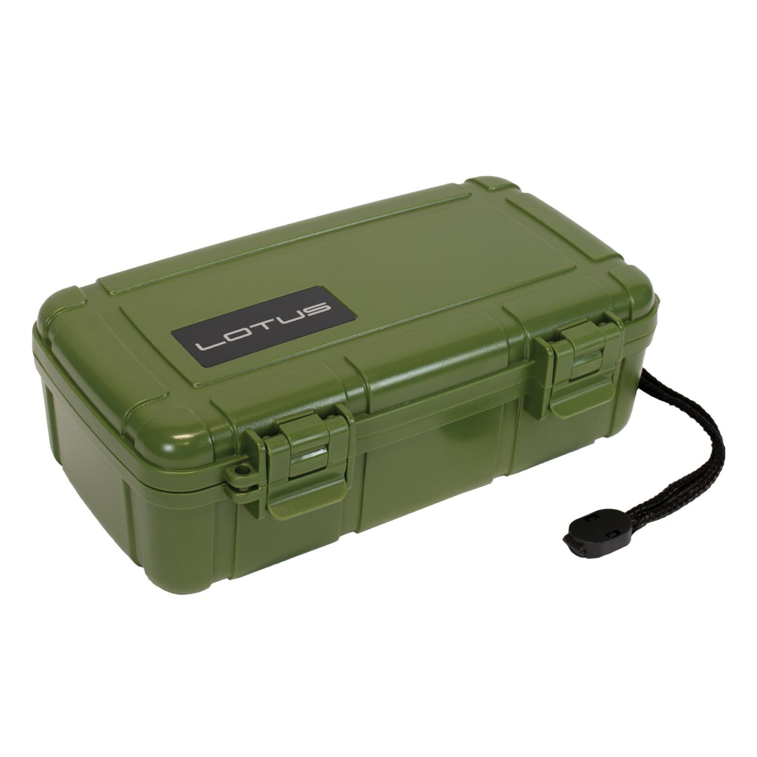 Lotus 10ct Travel Humidor Green