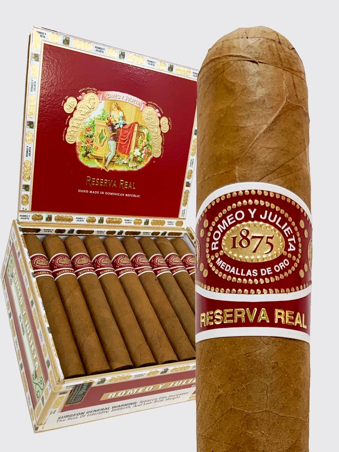 Romeo y Julieta Reserva Real Toro 6x54