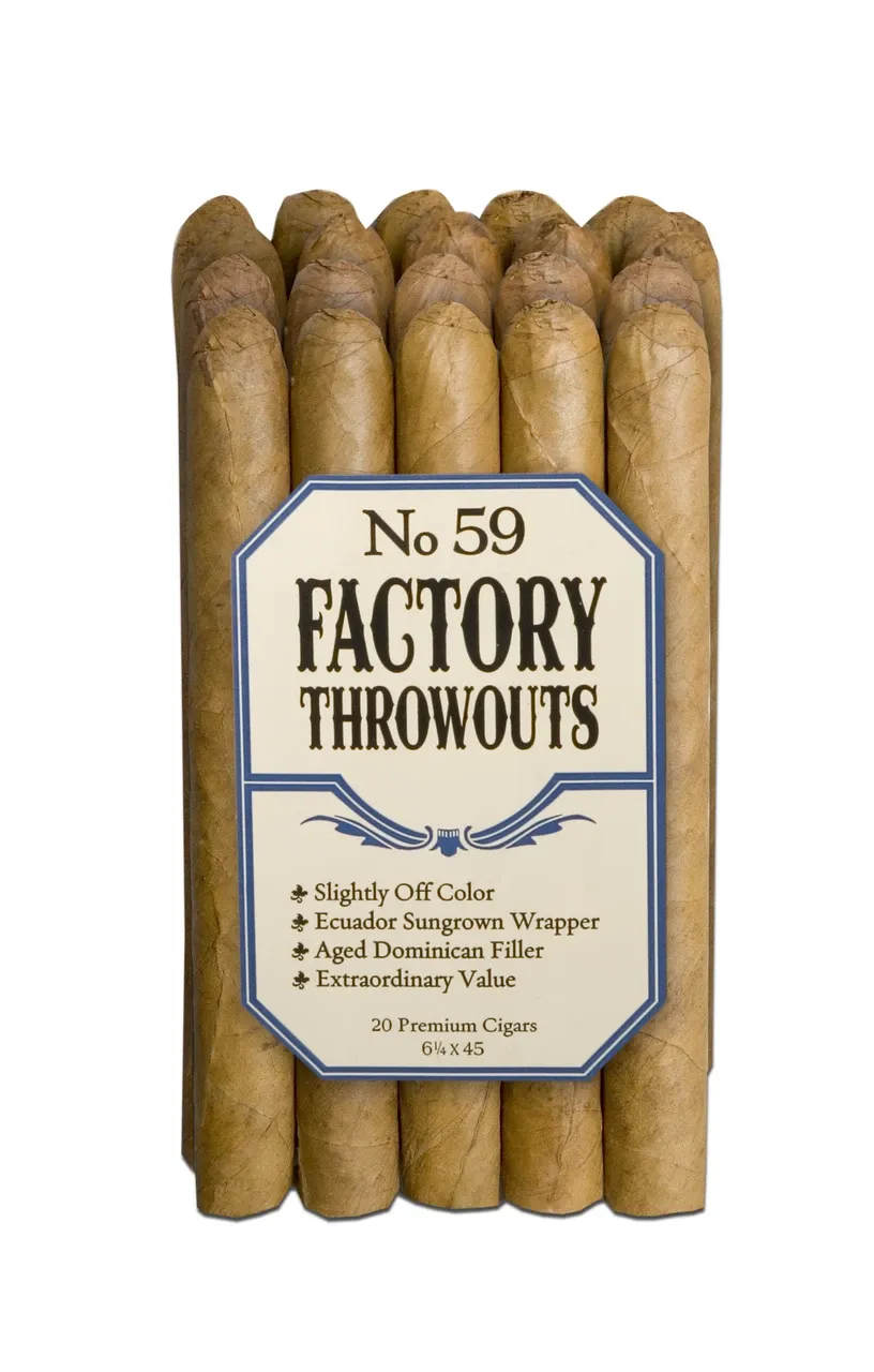 No. 59 Factory Throwouts