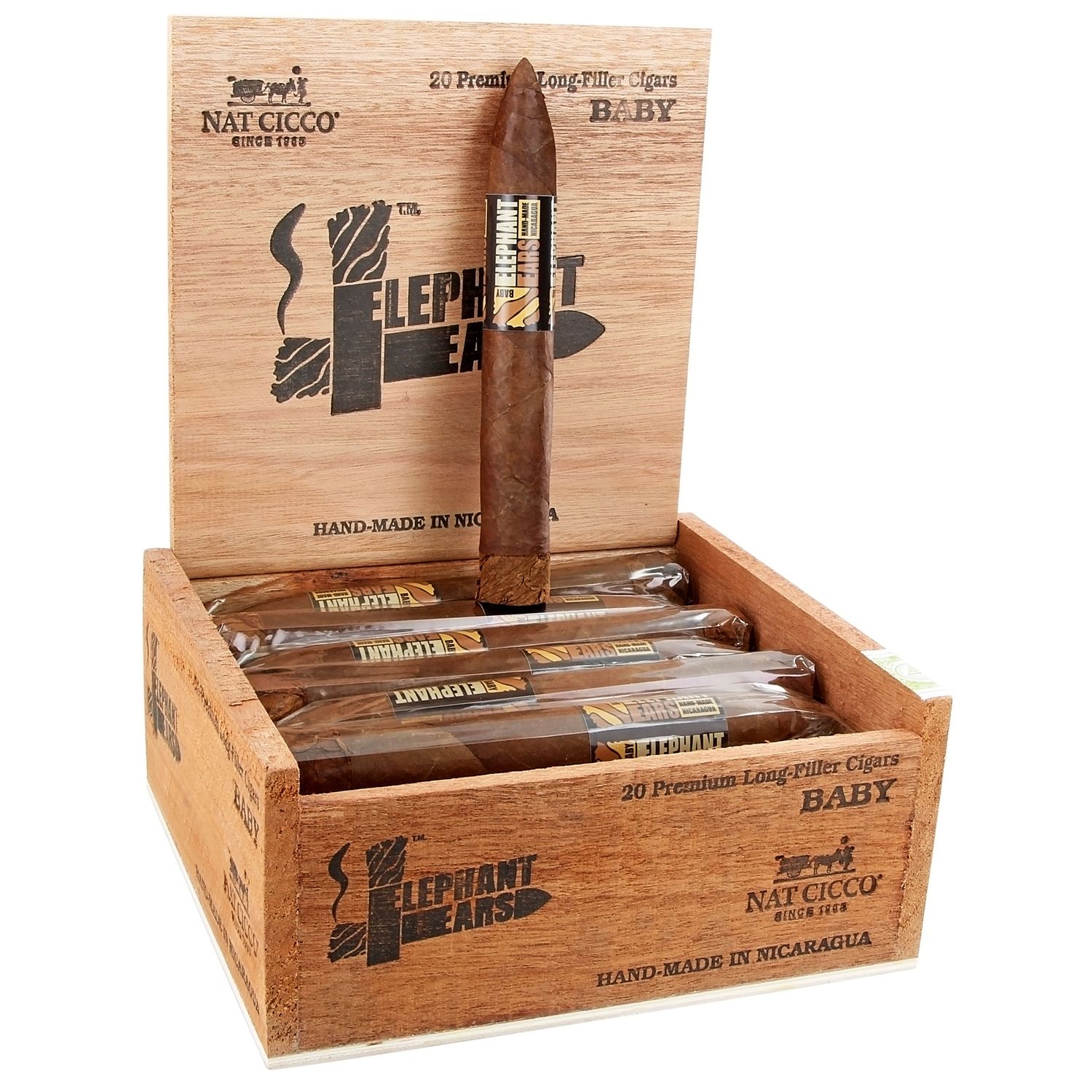 Nat Cicco Elephant Ears Junior 6.5x54