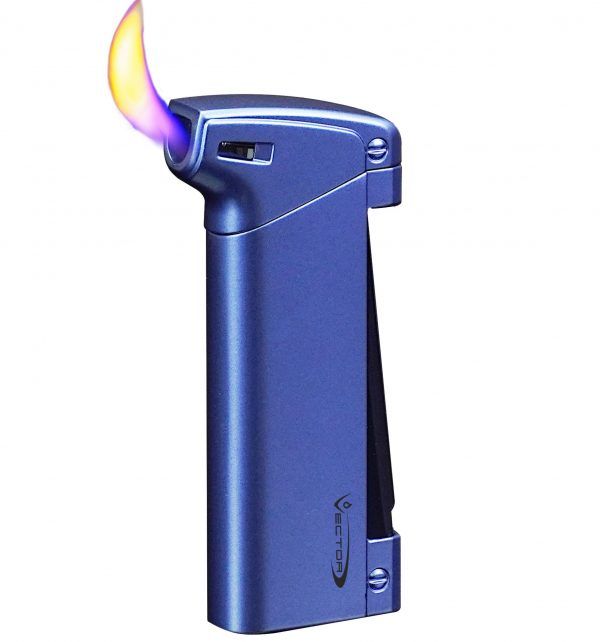 Vector Aero Pipe Lighter Metallic Blue