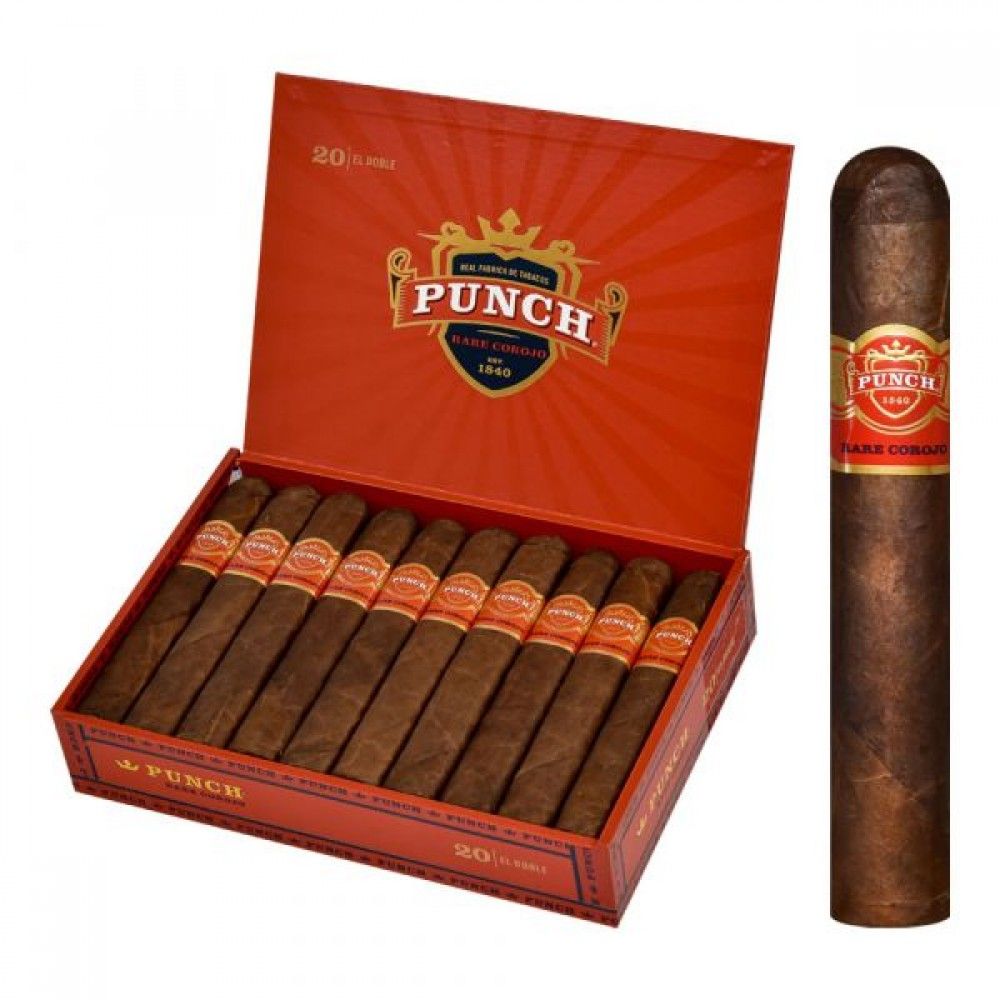 Punch Rare Corojo El Doble 6x60