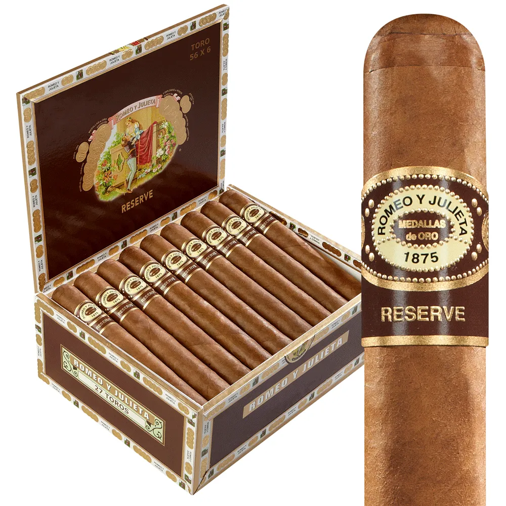 Romeo y Julieta Reserve Toro 5x56