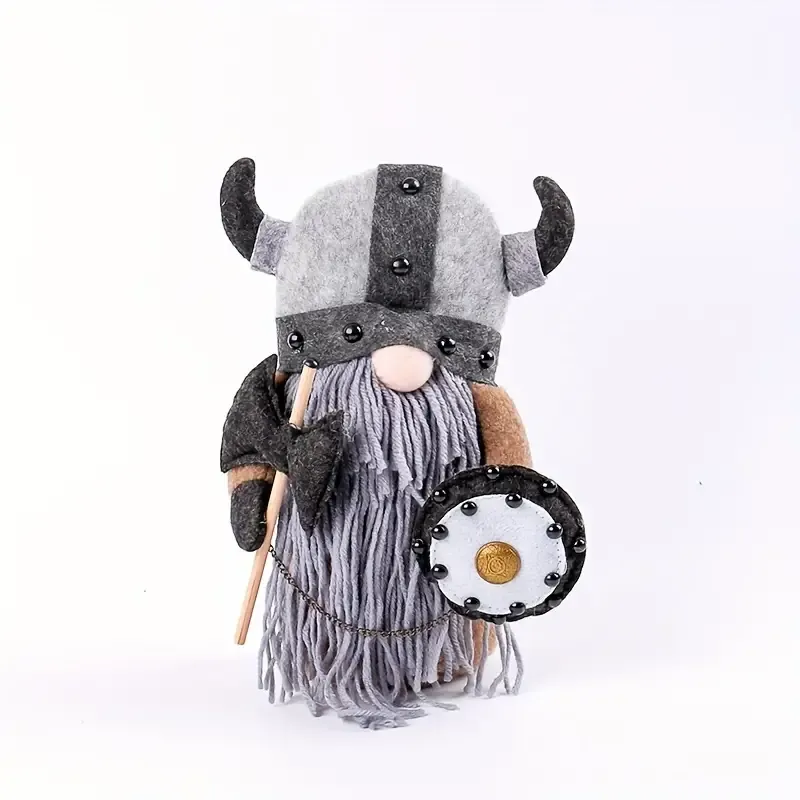 Wikinger Gnome Plüsch Krieger