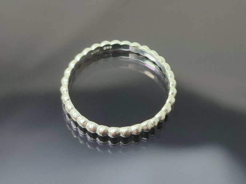 Stacking ring 925 silver extension ring