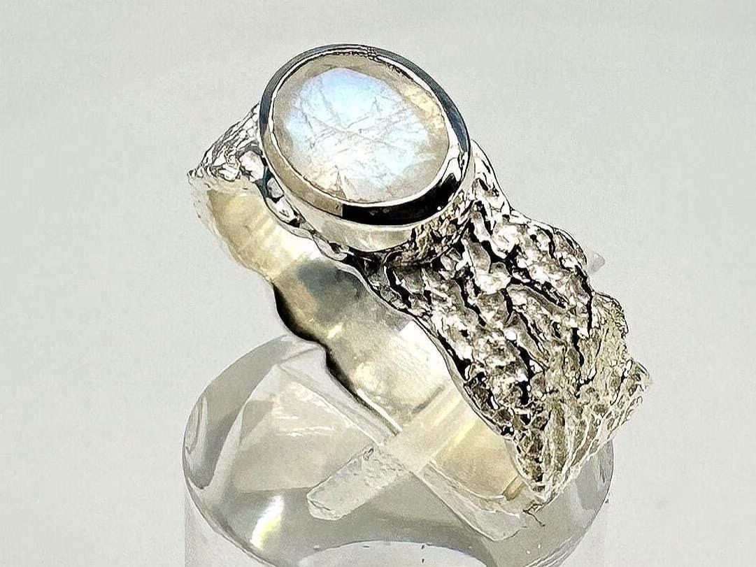 Ring moonstone 925 silver