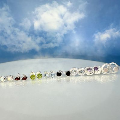 Stud earrings