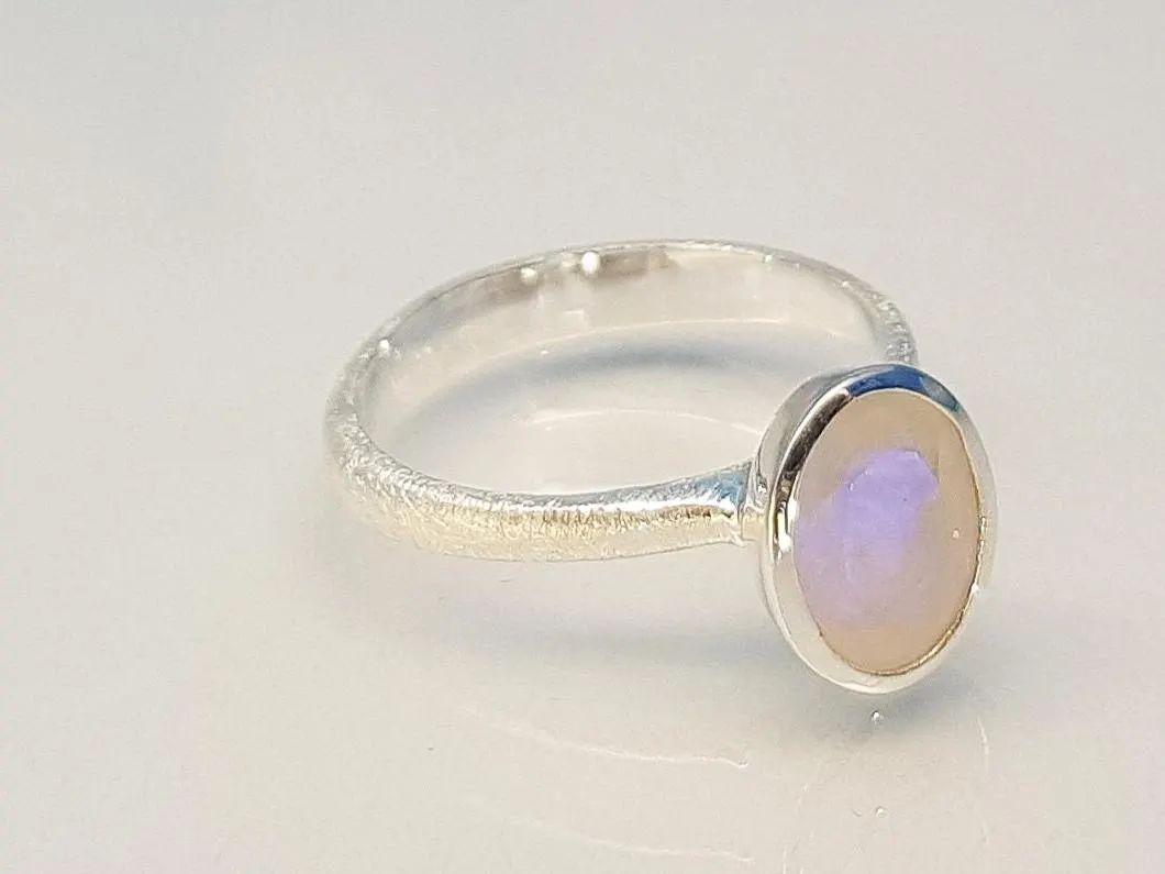 Ring moonstone 925 silver