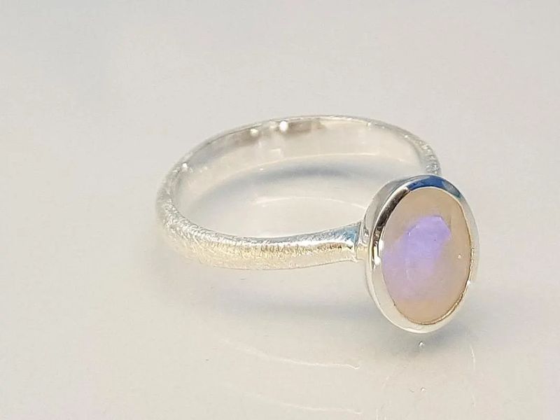 Ring moonstone 925 silver