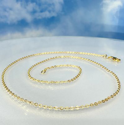 Gold necklaces