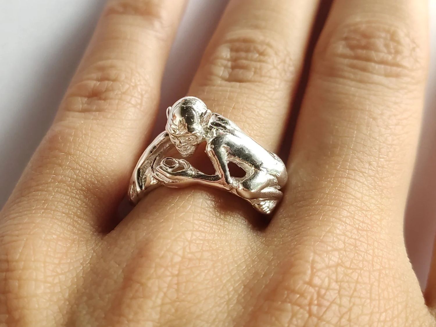 Ring Gollum Silver, The Lord of the Rings, The Hobbit