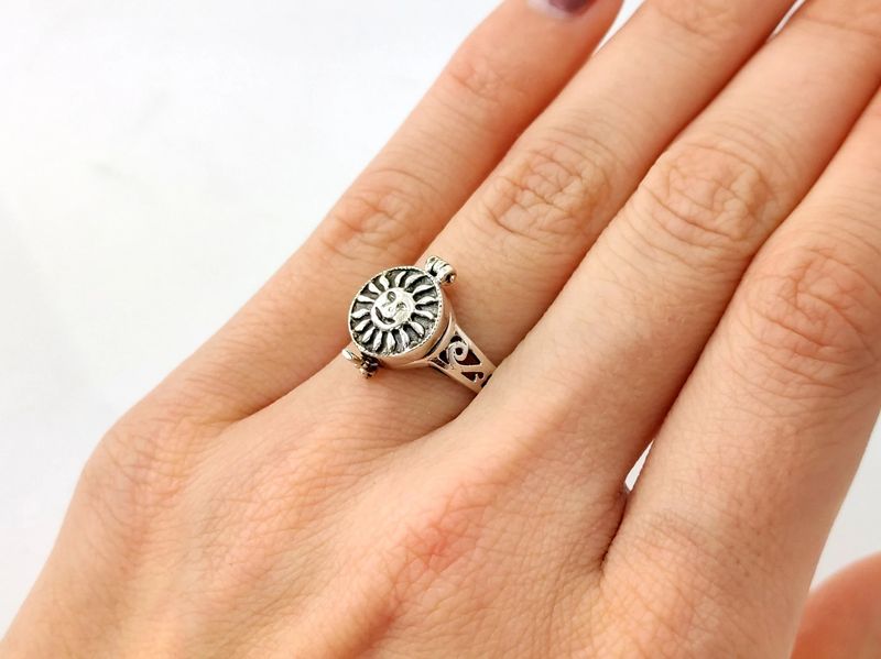Ring Poison Ring Silver