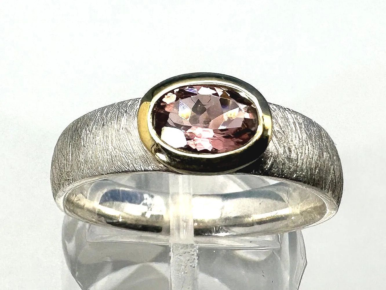 Ring Tourmaline Pink Bicolour