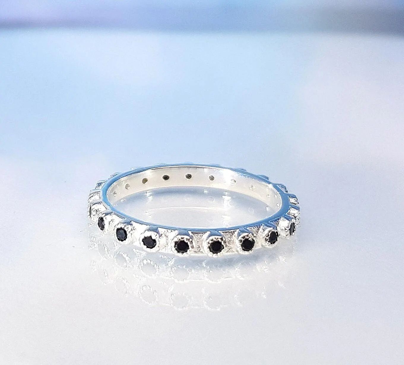 Ring spinel 925 silver