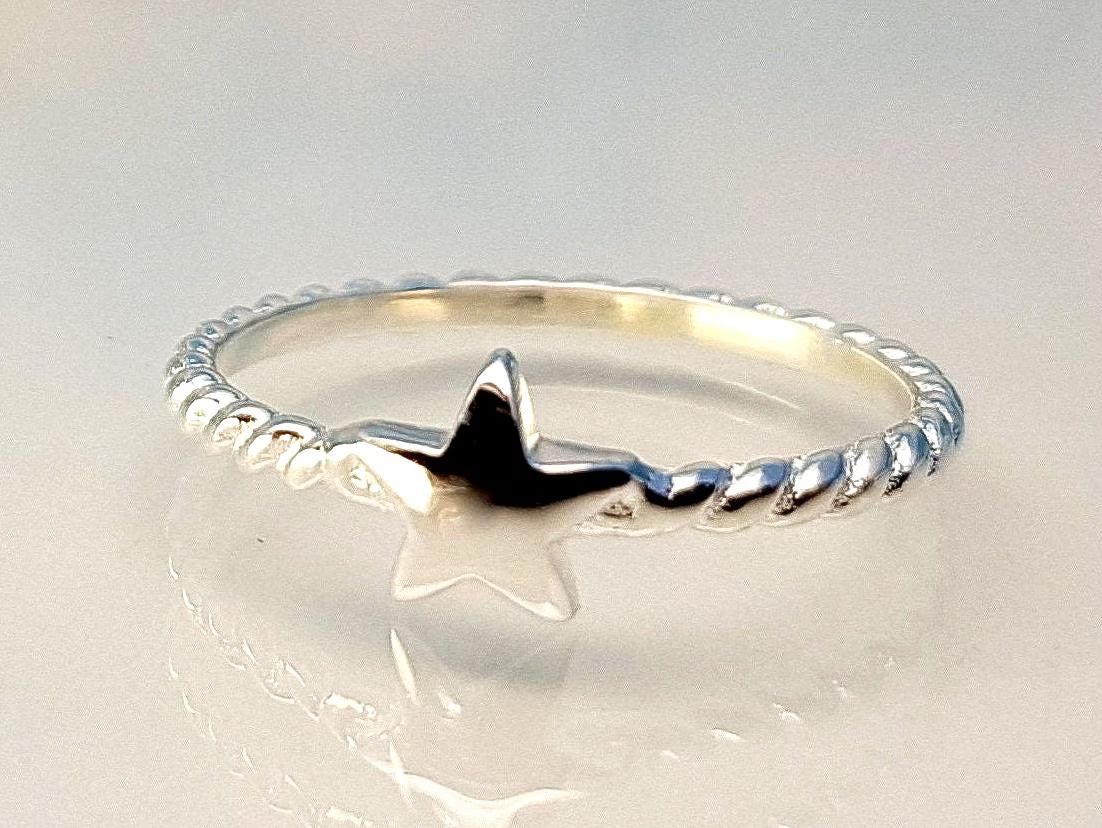 Ring star 925 silver