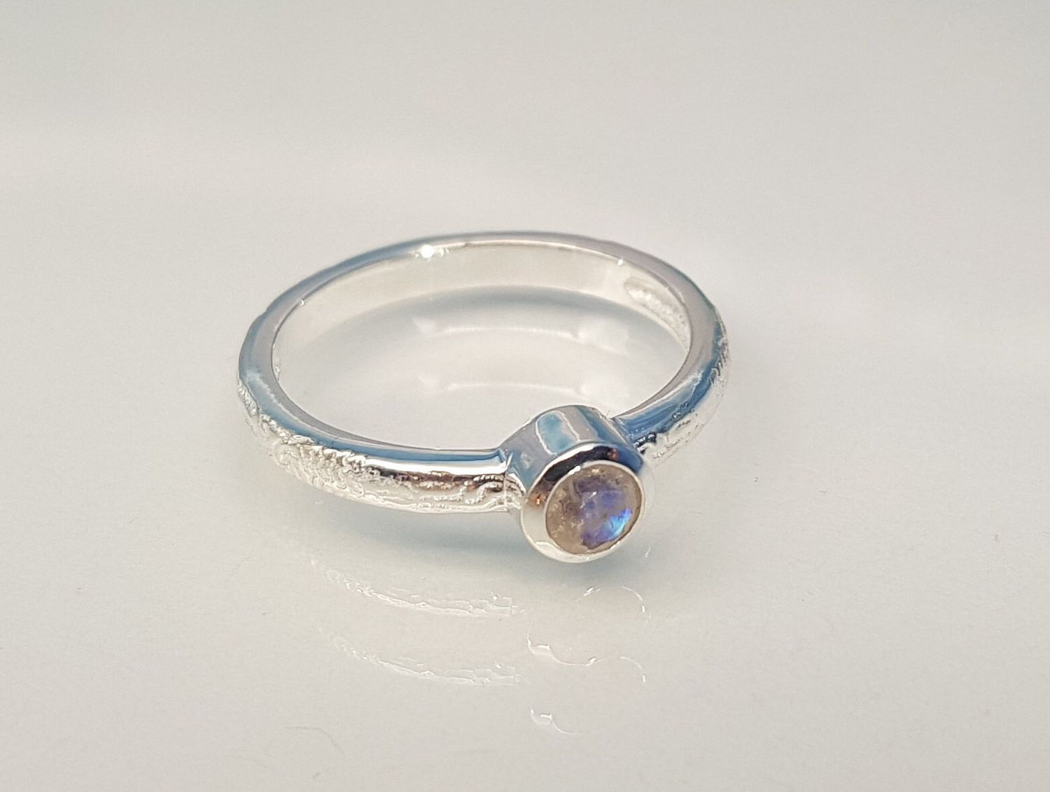Ring moonstone 925 silver
