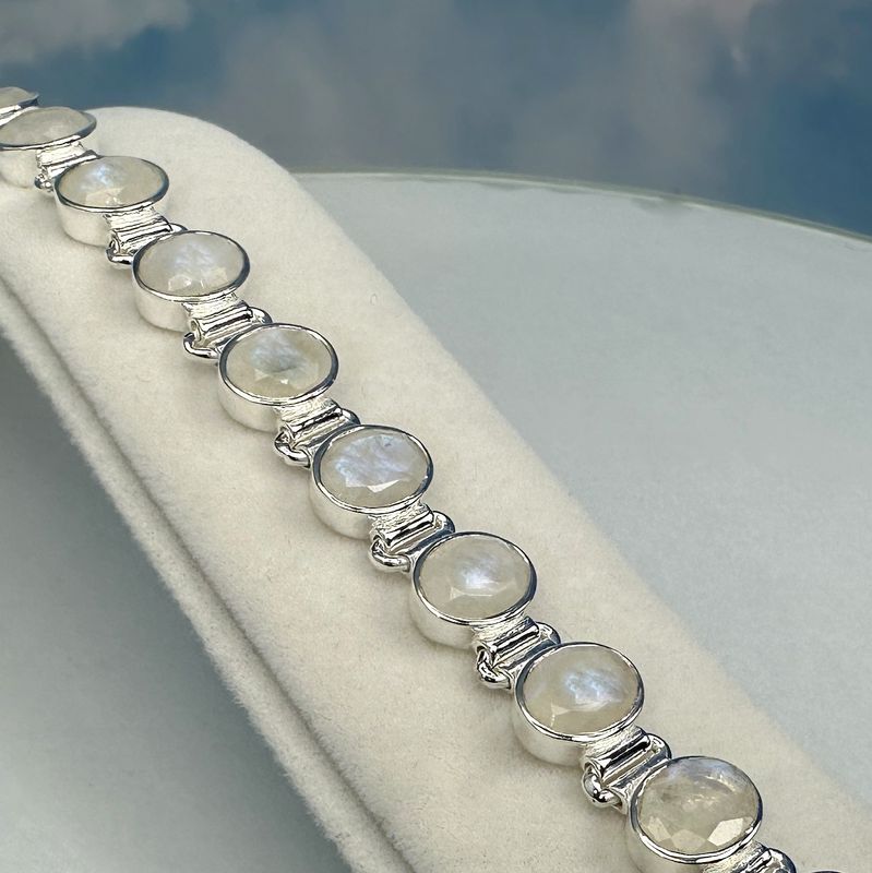 bracelet moonstonde 925 silver