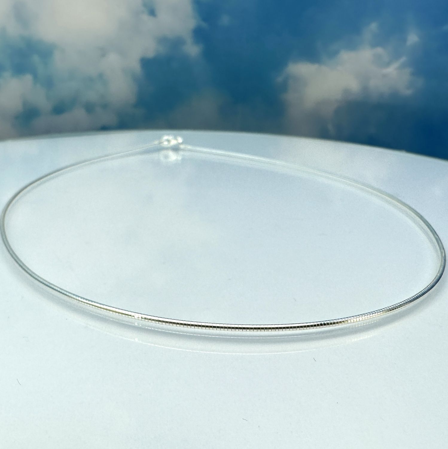 choker necklace 925 silver