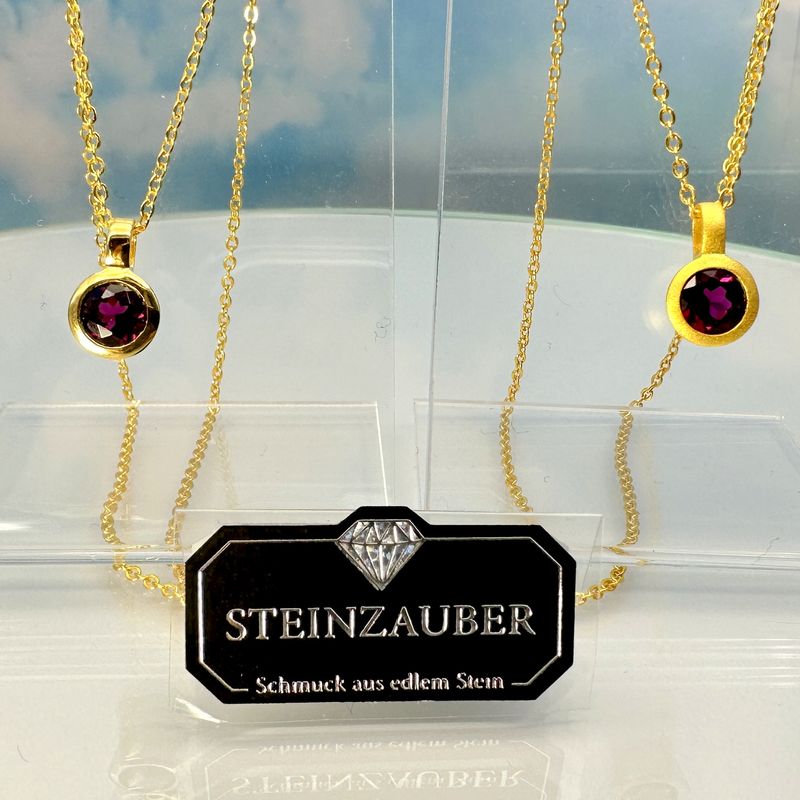 Pendant rodolithe gold