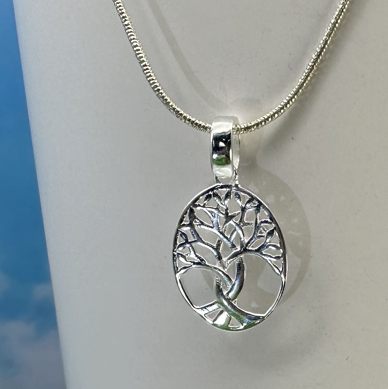 tree of life pendant made from 925 Sterling silver