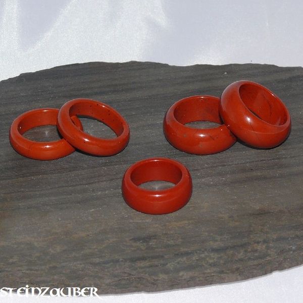 Red jasper ring