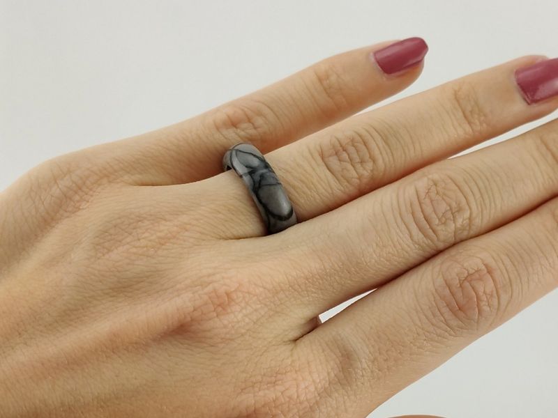 Picasso Jasper Ring