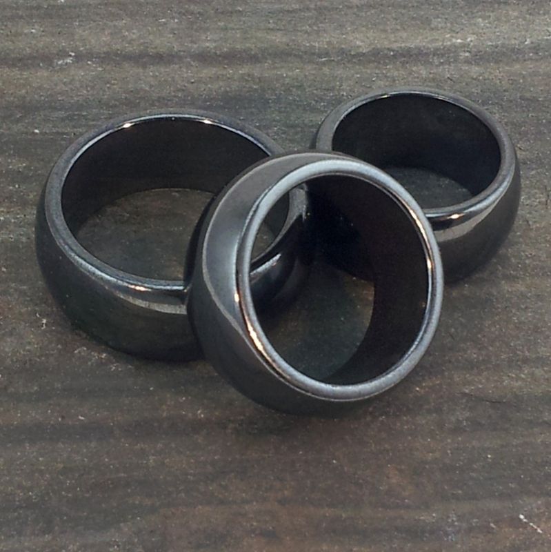 Magnetic haematite ring