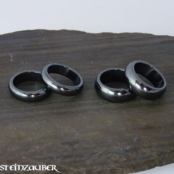 Haematite ring