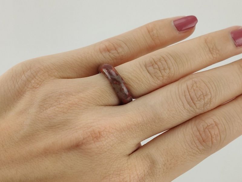 Breccia Jasper Ring