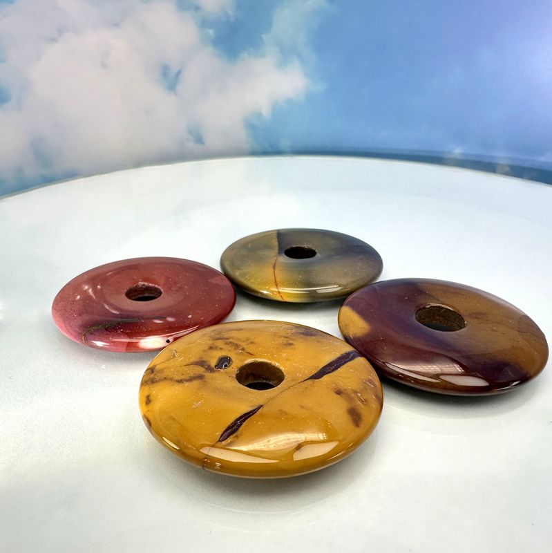 Mookaite donut