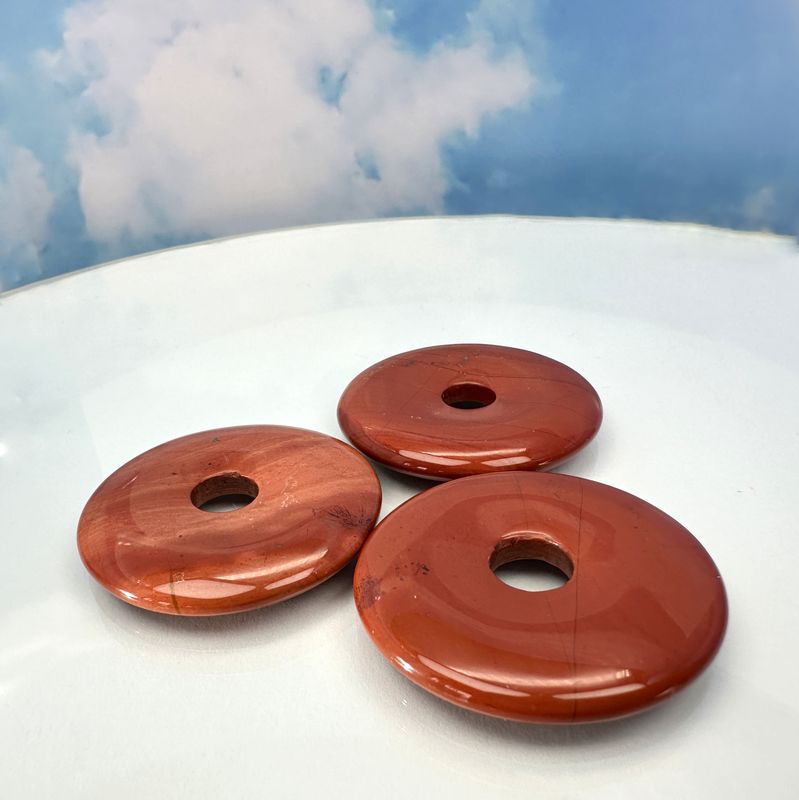Donut red jasper