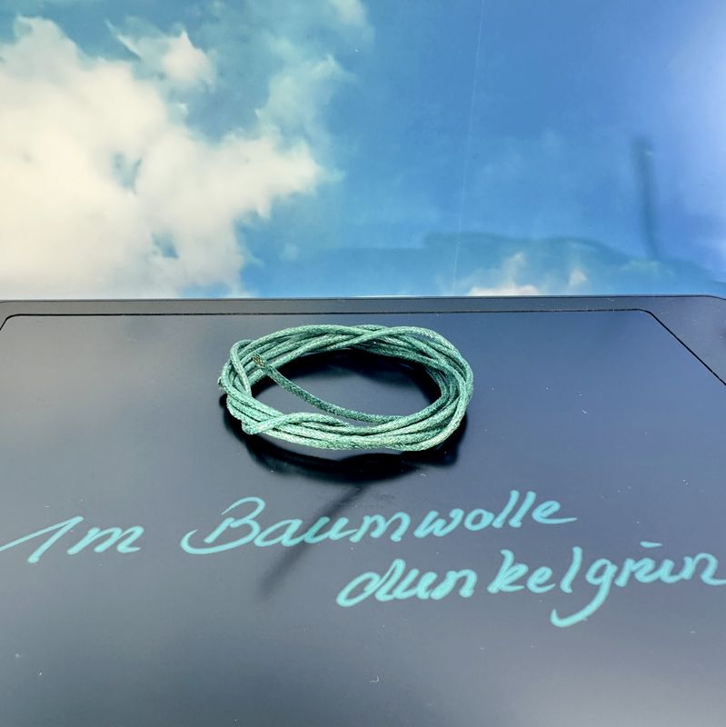 Cotton Ribbon Dark Green