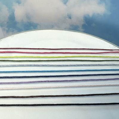 
Various colored cotton ribbons