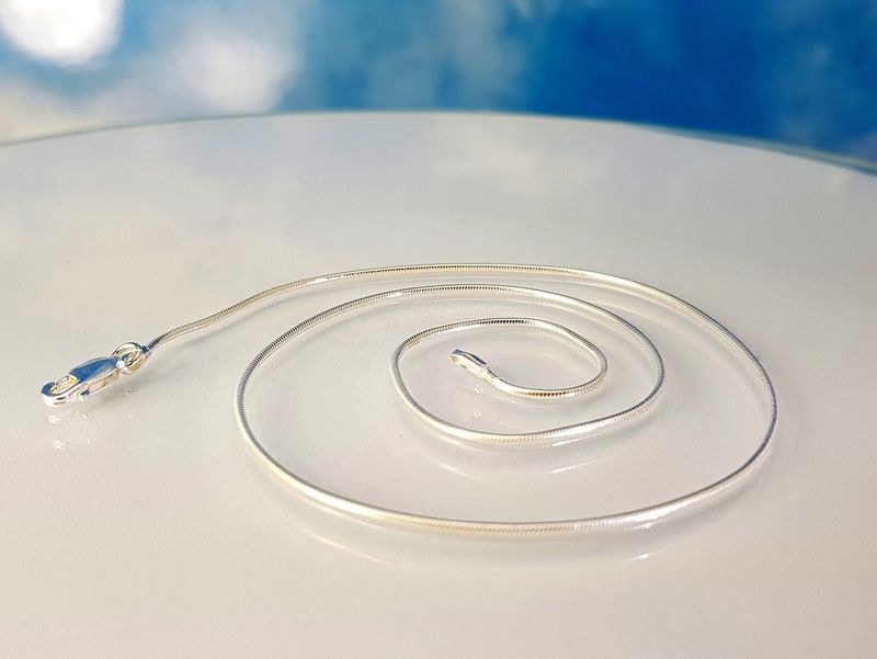 Sterling silver necklace chain in various lengths