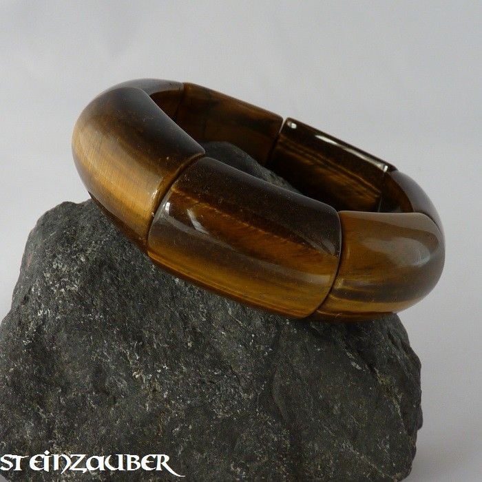 Bangle made of tiger's eye