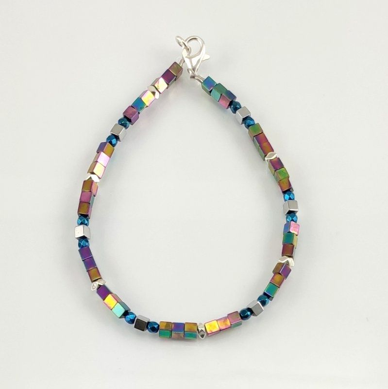 Gemstone bracelet ‘Good Mood’ made of hematite