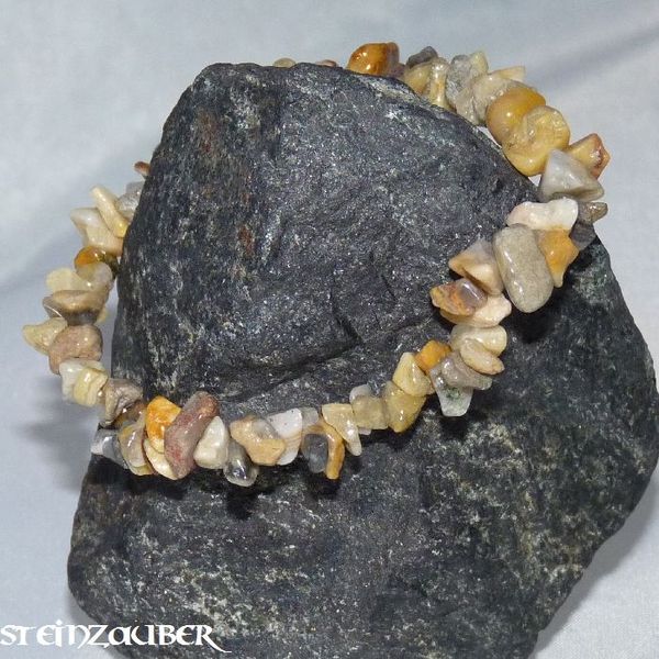 Crazy Lace chip bracelet