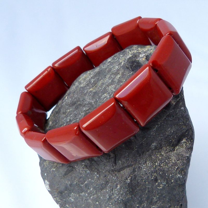 Red jasper bracelet