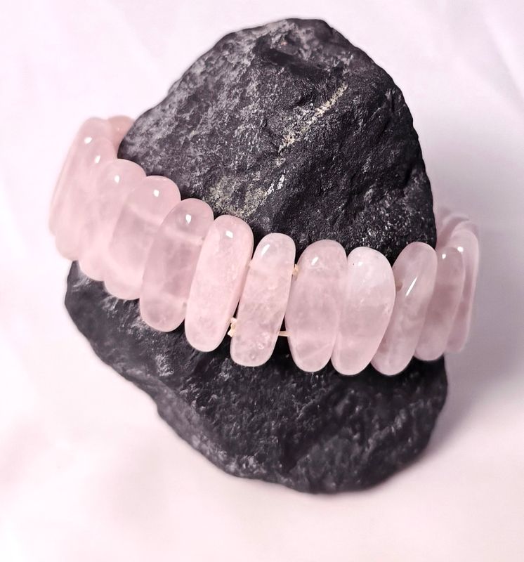 Rose quartz bracelet