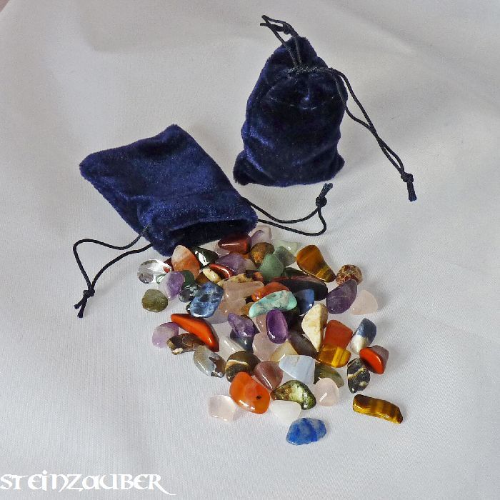 Gemstone pouch, approx. 70 g
