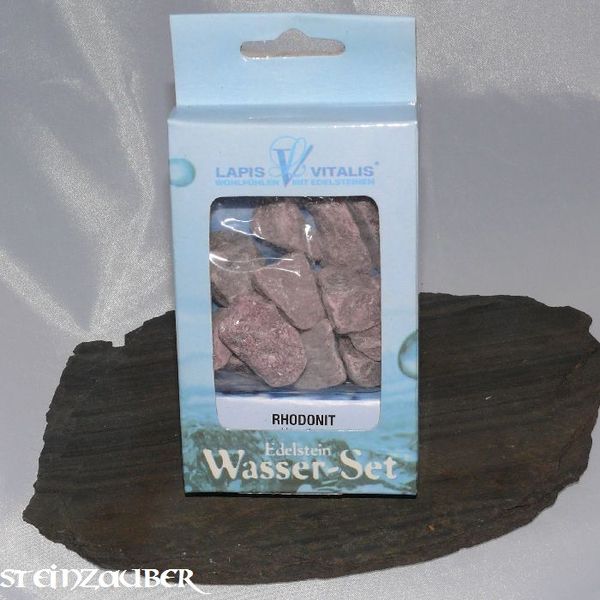 Original Rhodonite water stones from Lapis Vitalis®