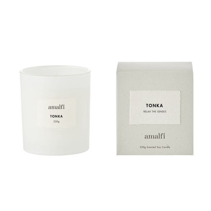 Amalfi Tonka Soy Candle 330 gms