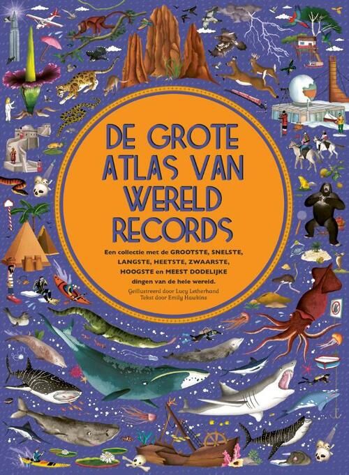 Boek De grote atlas van wereldrecords